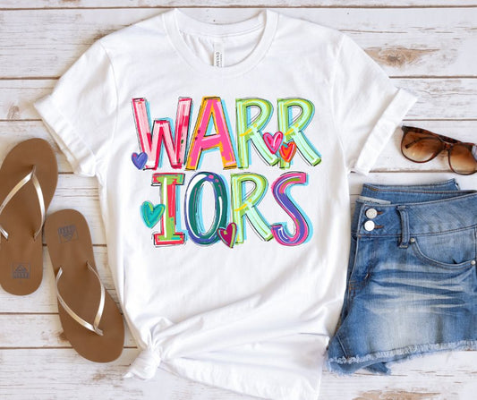 Warriors (Cheery Designs - Mascot) - DTF