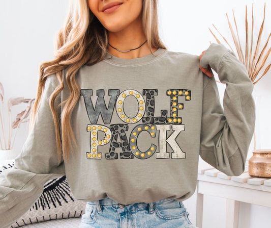 Wolfpack (Neutral Marquee Mascot) - DTF