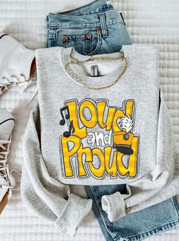 Loud and Proud Band (Yellow Gold) - DTF