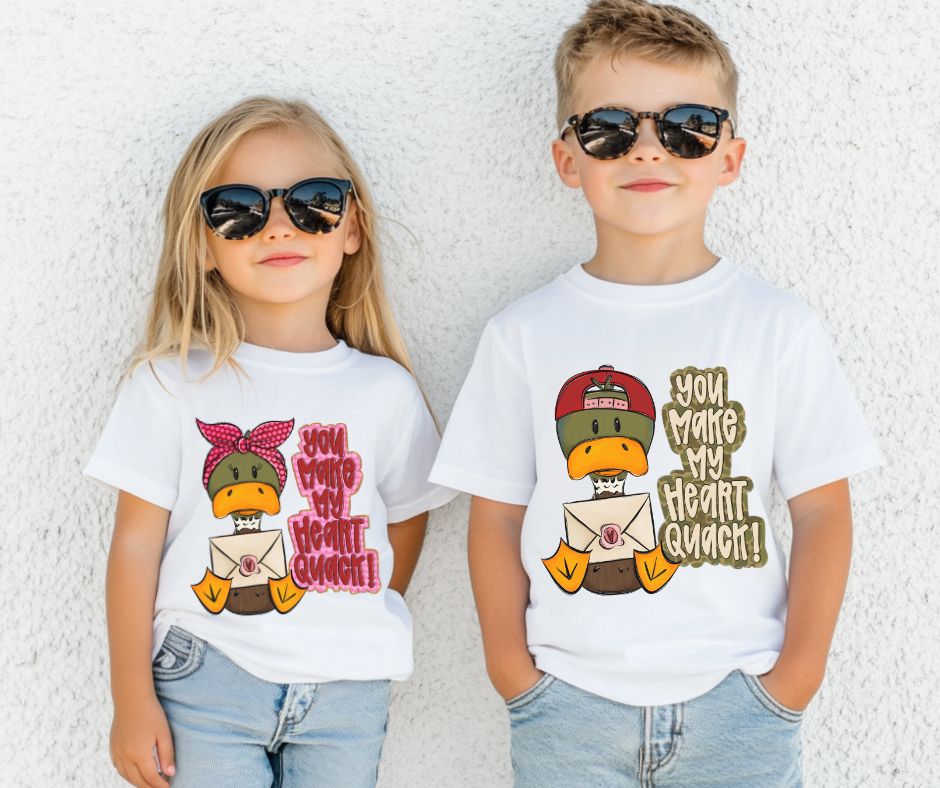 You Make My Heart Quack - DTF