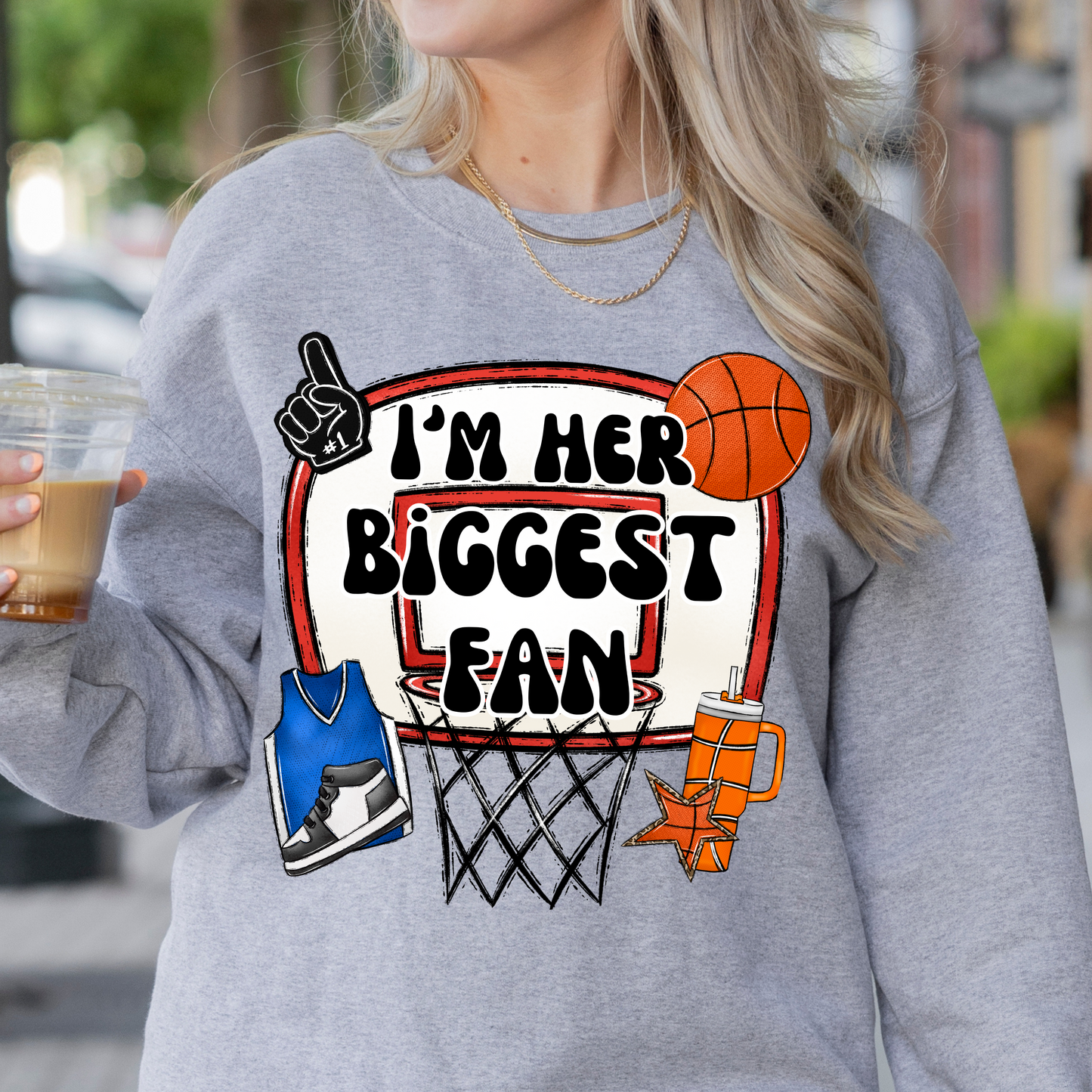 I'm HER biggest fan (Basketball Edition) - DTF