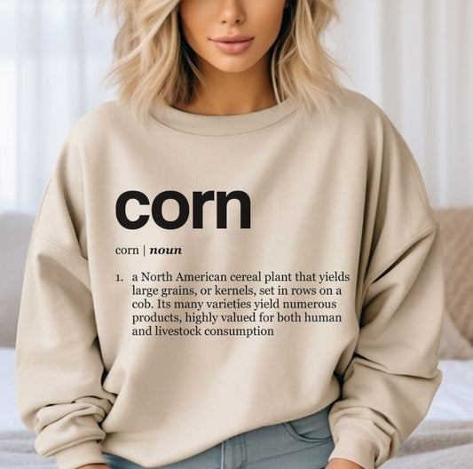 Thanksgiving Dinner Definitions - Corn - DTF