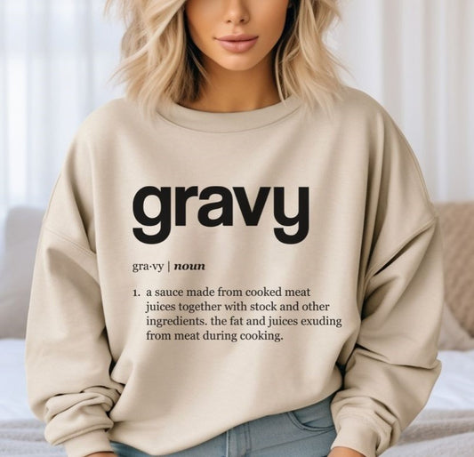 Thanksgiving Dinner Definitions - Gravy - DTF