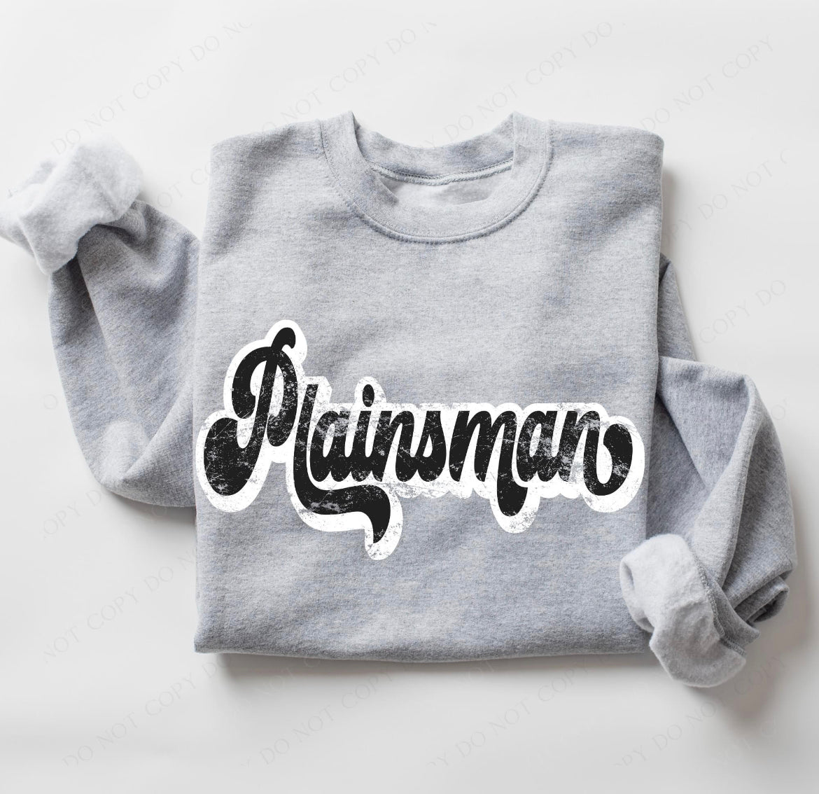 Plainsman (retro black and white) - DTF
