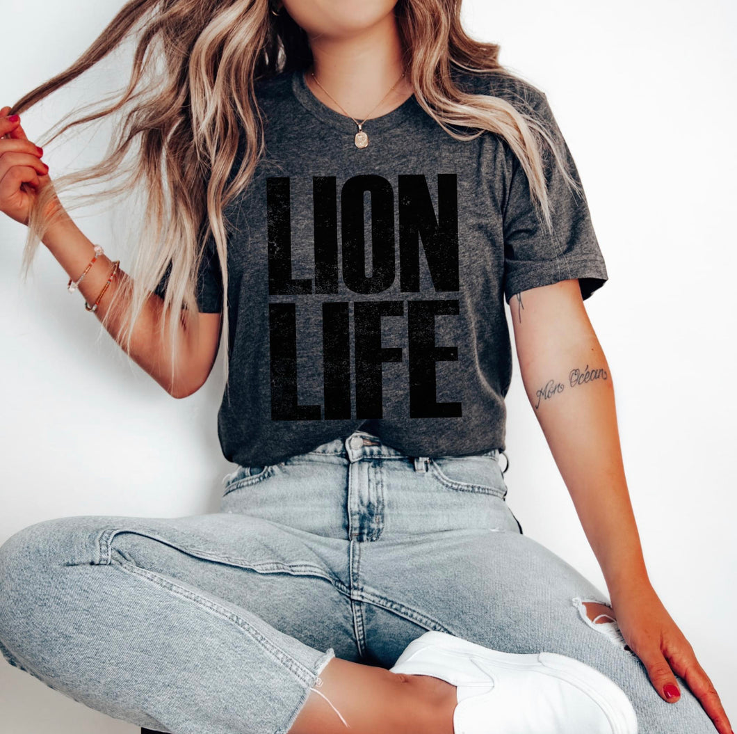 Lion Life (black) - single color SPT