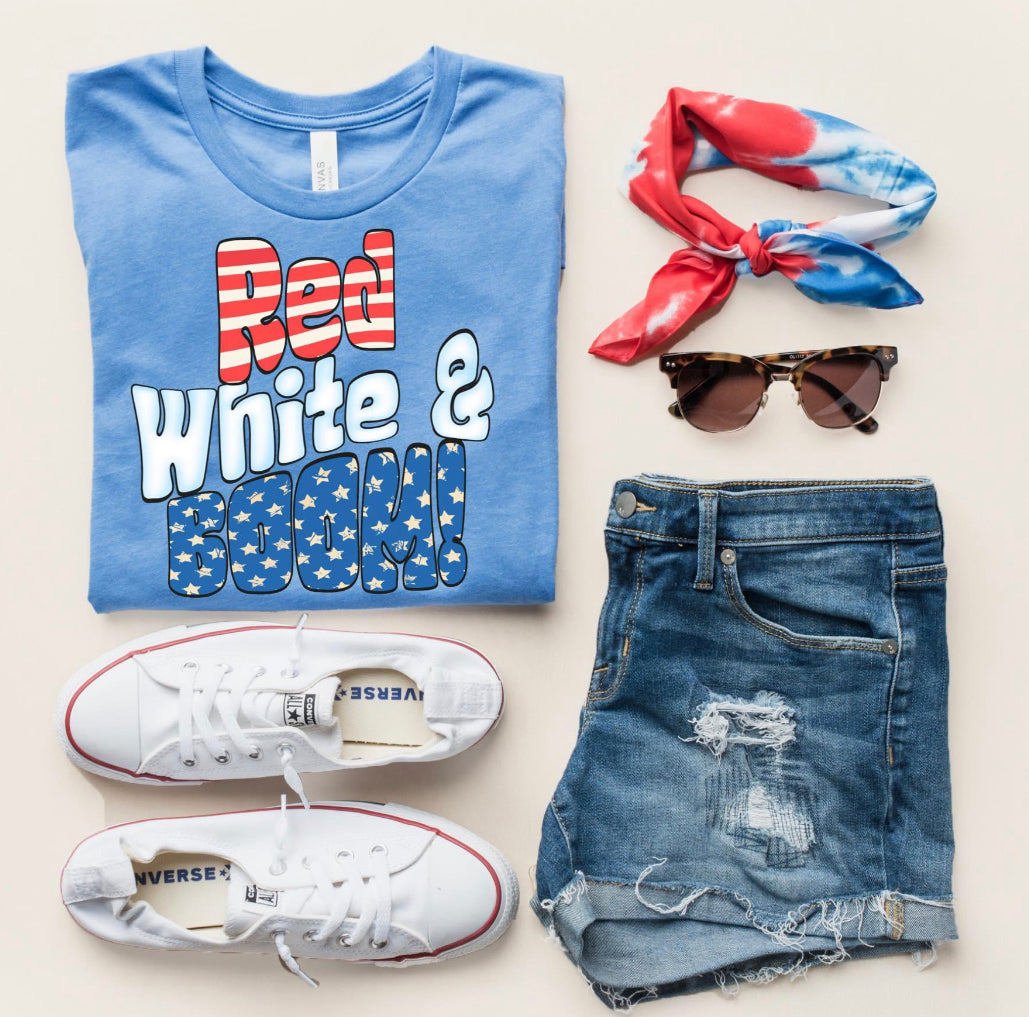 Red White and Boom - DTF