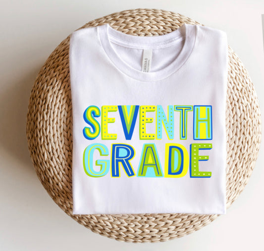 Seventh grade (blue/green) - YOUTH - DTF