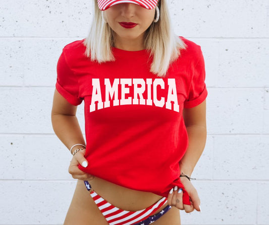 America (white) - single color SPT