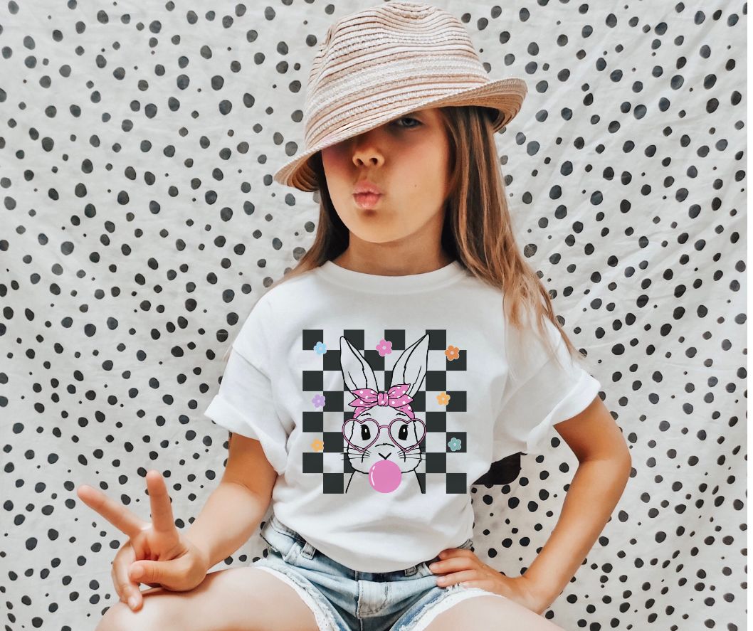 Bunny Bubble - YOUTH - DTF