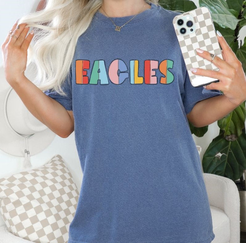 Eagles Color Block - DTF