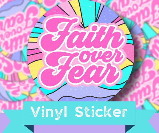 Faith over Fear - clear