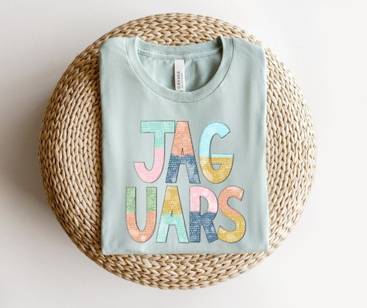Jaguars Multi-Colored Mascot (YOUTH) - DTF