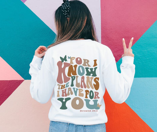 Jeremiah 29:11 (muted back only) - DTF