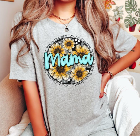 Mama - Sunflower Mother's Day - DTF