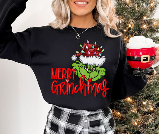 Merry Christmas with lights - DTF