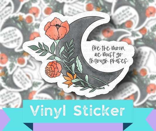 Moon Phases - sticker