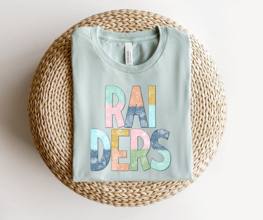 Raiders Multi-Colored Mascot (YOUTH) - DTF