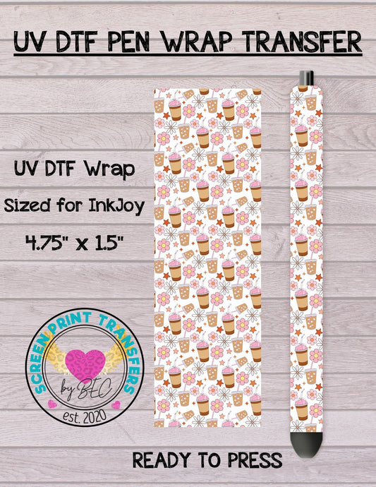 Retro Coffee - UV DTF PEN WRAP