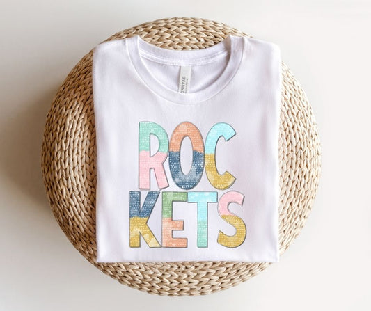 Rockets Multi-Colored Mascot (YOUTH) - DTF