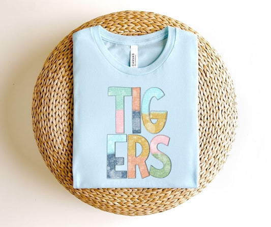 Tigers Multi-Colored Mascot (YOUTH) - DTF