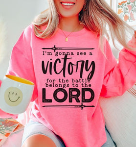 Victory belongs to the Lord (SEMI-EXCLUSIVE) - single color SPT