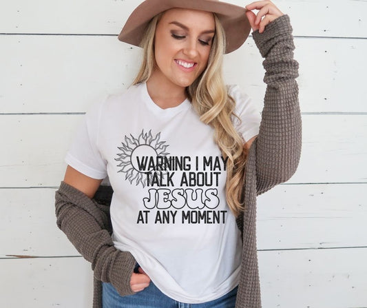 Warning I may talk about Jesus